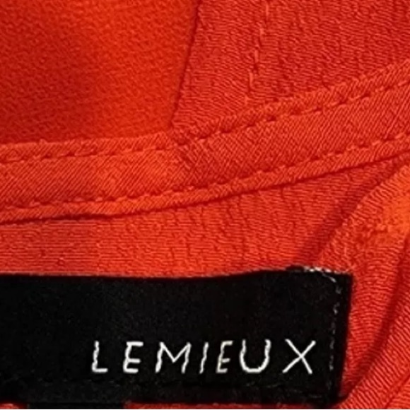 Woman’s Lemieux Red Two Tier Keyhole Tank Top - Picture 2 of 5